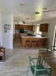 beautiful home on a 3 acre lake with security