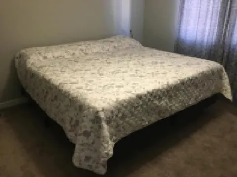 Upstairs of a newer ranch style home.  Owner resides in locked off basement.