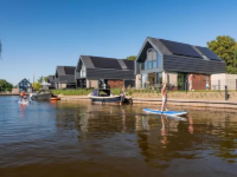 Water Villa in Balk with Private Jetty Hotels in Balk