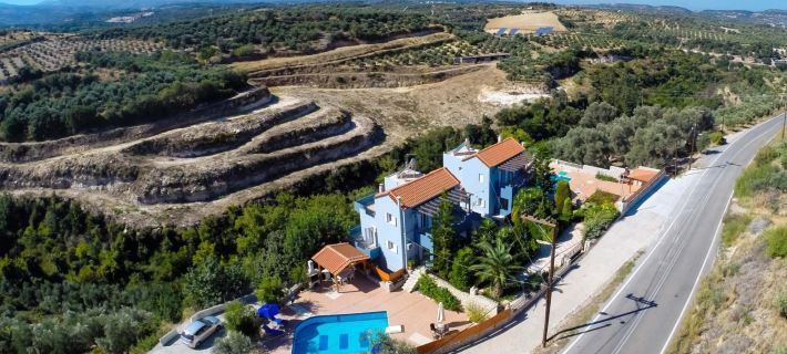 Blue Villa 1 - with Private Pool Hotels in Geropotamos