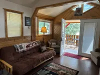 Charming Kitchen and Cozy Porch - Delightful Mountain Retreat