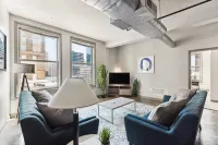 2BR Cozy Downtown Loft with Indoor Pool & Gym