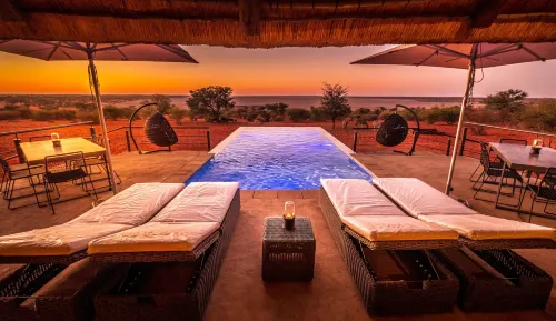 Bagatelle Kalahari Game Ranch - Bãi đậu xe