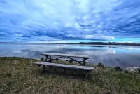 Sportsmans Waterfront Log Cabin