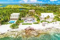2 private beachfront villas side by side, 5 bedrooms, Rum Point, Grand Cayman!