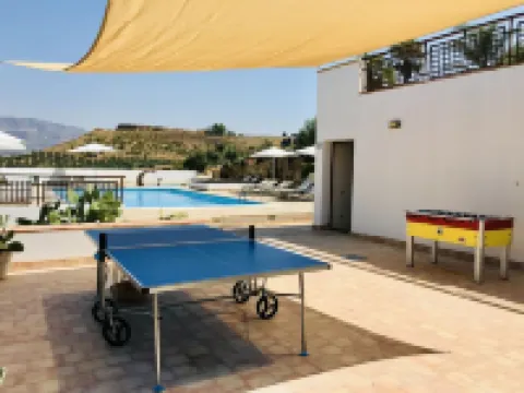 West Cottage in villa with pool, jacuzzi and sea view