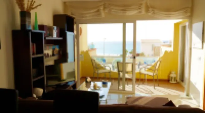 2 room apartment, 50 meter from the beach, common pool