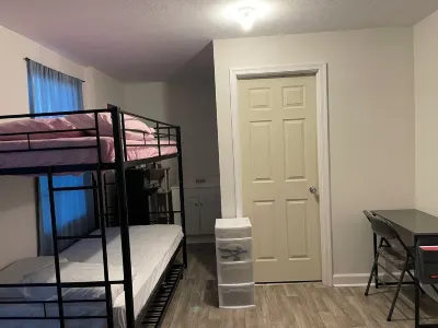 Private room with study and bath