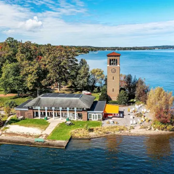 Historic Bemus Point Studio w/ Porch: Walk to Lake