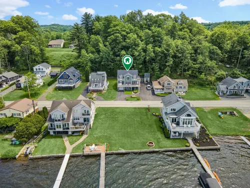 Spacious Lakeview Retreat with Jacuzzi and Outdoor Dining - Inviting Escape