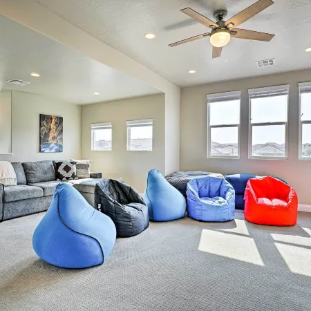 Utah Group Getaway w/ Patio! Swim, Soak & Hike