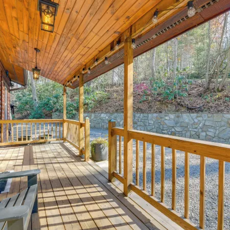 Mtn-View Waynesville Home Near Trout Stocked Creek