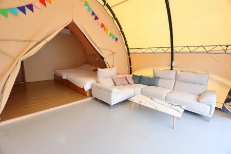 Goesan GEO-Glamping Отели рядом с достопримечательностью «Shinpoong Hanji Maeul»