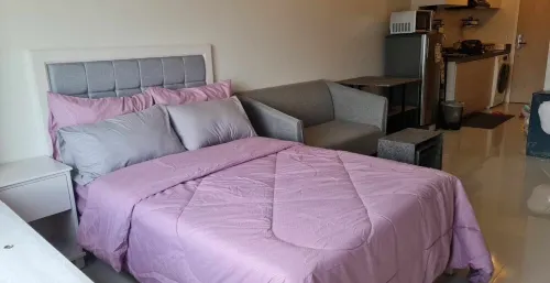 New Fully Furnished Studio Unit For Rent w/AC+washer/dryer-near school/hosp/mall