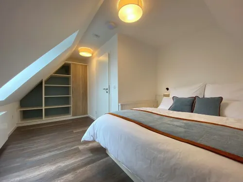 Exclusive vacation apartment on a very large plot