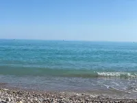 Superb bright apartment, terraces free secure parking 600m from the sea