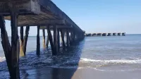 Romantic Beachfront Casita w Pool - AC - Sleeps 4 - Beach