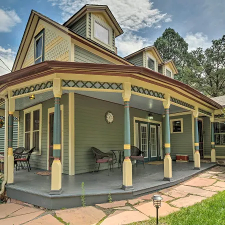 Historic Manitou Springs Victorian Walk Downtown!