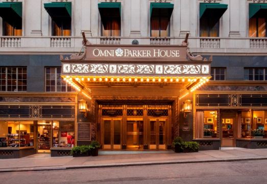 옴니 파커 하우스 로비