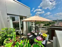 Contemporary Bromley Penthouse With Balcony