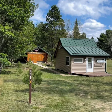 Tiny Cabin in Huron National Forest!