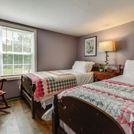 On 62-acre Farm! Waterfront Home w/ Decks & Views