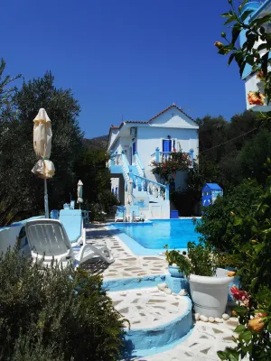 Meltemia Studio Samos Only 200 Metres from Aegean Sea - Hot Tub