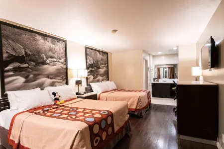 Super 8 by Wyndham Anaheim/Disneyland Drive Отели рядом с достопримечательностью «Луигис Ролликин Роудстерс»