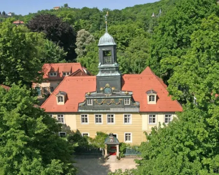 Villa Sorgenfrei Und Restaurant Atelier Sanssouci ラーデボイルのホテル