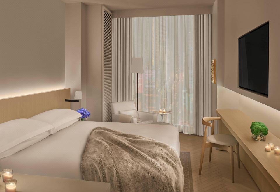 호텔 내 피트니스센터 또는 라운지 예시