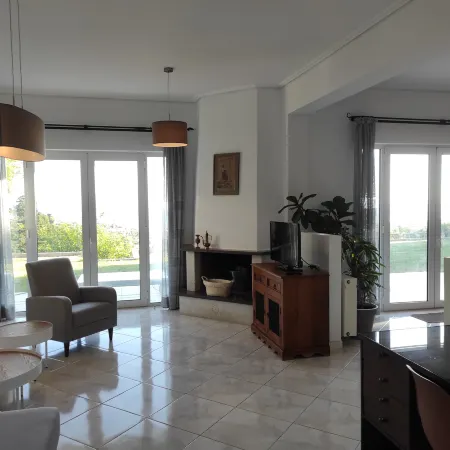 Sea Breeze Villa with Stunning Sea View Near Rethymno Town and the Beach