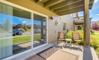 Big Sky Condo - Patio, Fireplace and Mountain Views