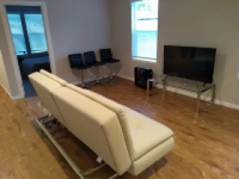 ⁑ Memory Foam Beds, Blackout Curtains & Smart TV