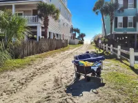 Surfside Clubhouse: Steps to Beach & Heated Pool and Arcade Games!