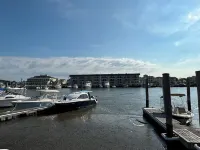 Lewes Canalfront Condo! Amazing Views!  Walk to Beach or Town! Hotels in Lewes