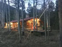 Water front, Log Cabin, Mountain Views, ATV Trails, hiking, fishing, creek front