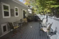Lake Placid Village Cottage in Winter