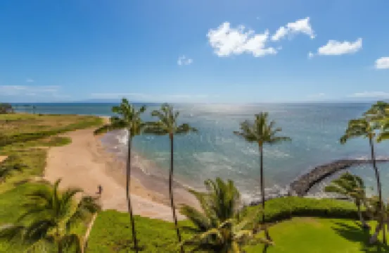 The Maui Moon Oceanfront Condo- Perfect for couples!