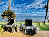 Luana Moana Signature Oceanfront Maui-Ocean&Haleakala Views-FreeWiFi-A/C-Romance