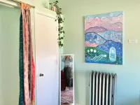 Hot Tub Private Studio- 1BR/1BR- Historic Tree Streets- 2 min drive to downtown