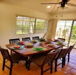 Private pool, spa, waterfall, firepit, BBQ, tennis, gym, hiking trails, casino