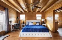 Angela Custom Log House<br>on 7 acres. <br>Pets Not Allowed. <br>No Smoking.