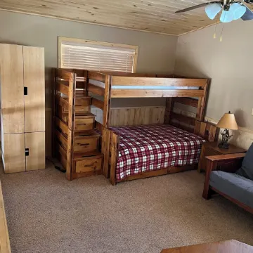 Life is better in a cabin.