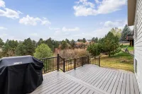 Immaculate modern home with stunning views nestled into a beautiful valley.