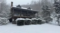 Cozy Cabin-WiFi, Game Room, Mountain Views, Hot Tub Fully Stocked, Pet Friendly!