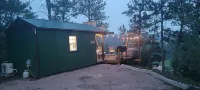 Eagle's Nest Cabin / Sibley4 Tent combo @EvansCliff hot tub canyon views
