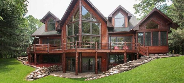 Luxury water home on Whitefish Chain of lakes Hotels in Crosslake