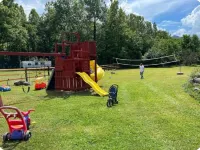 Charming 3-Bedroom 5 Bed Hottub Cabin WiFi in Scenic Seneca Rocks West Virginia 彭德爾頓縣酒店