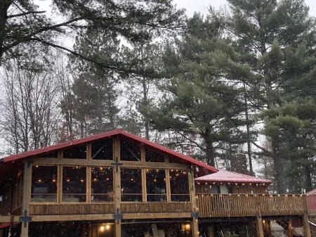 Hooties Birch Port on the Beautiful Eau Claire chain of lakes