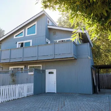 Charming Guest House in Aptos-3 Min Walk to Beach!+EV Charger.